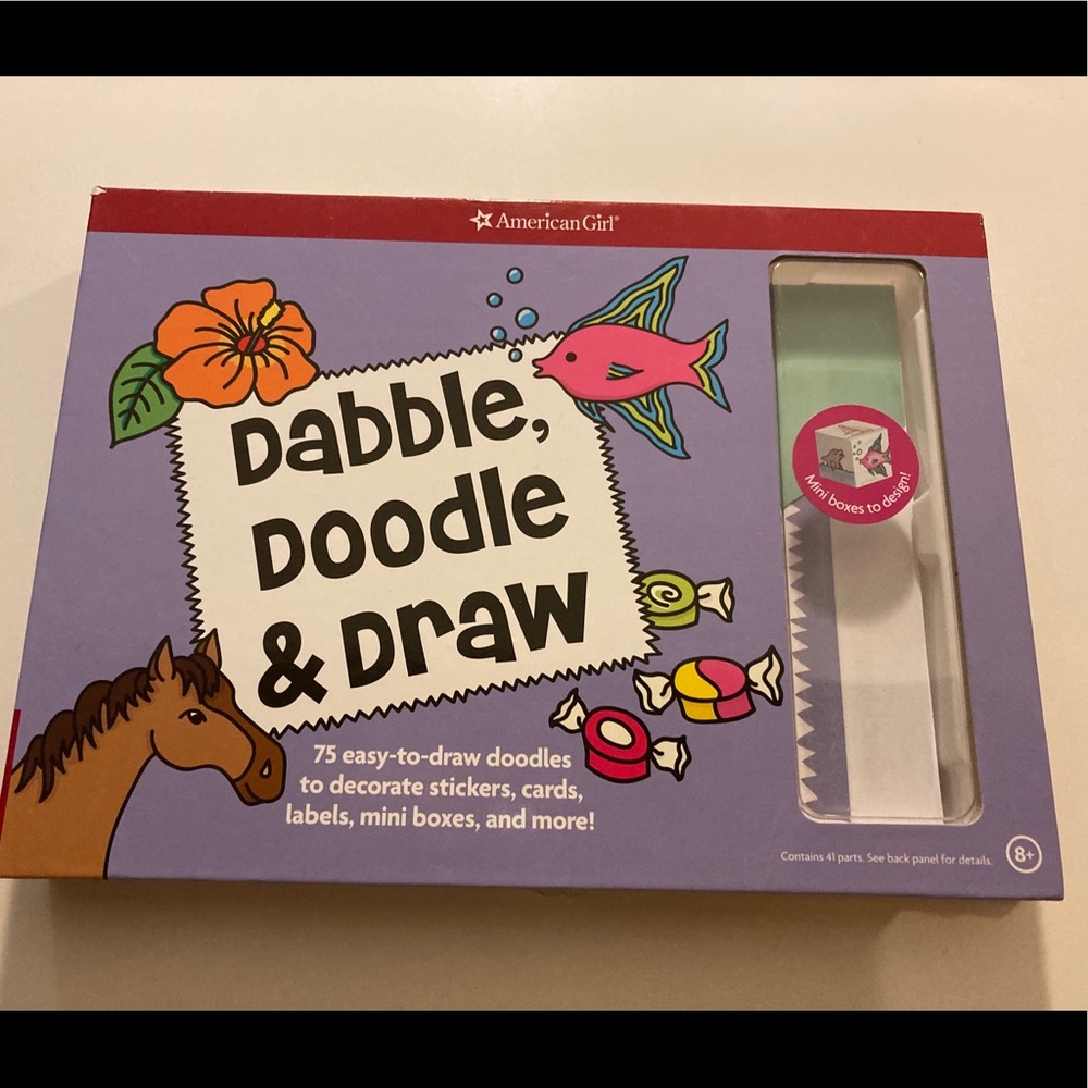 American Girl Dabble, Doodle & Draw Activity Book